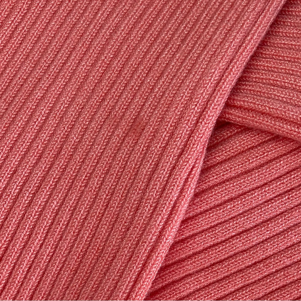 Peach colored button up cardigan - Picture 4 of 4